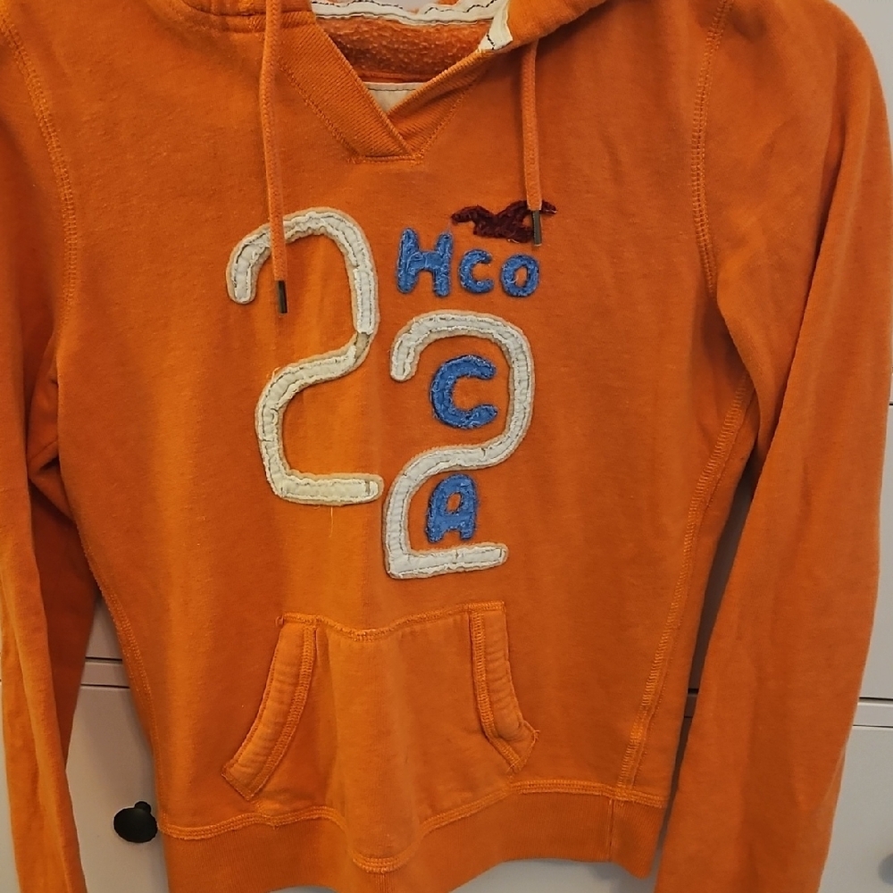 Orange HCO Hoodie with Embroidered Logo